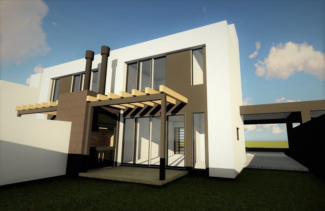 Vivienda unifamiliar con pérgola - proyecto Macellaro